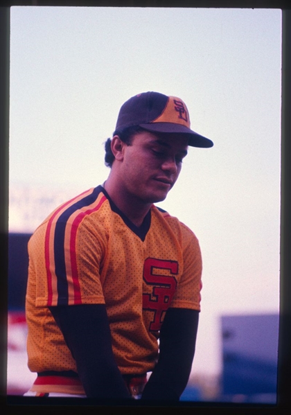 1983 San Diego Padres SIXTO LEZCANO Original 35mm Slide Transparency