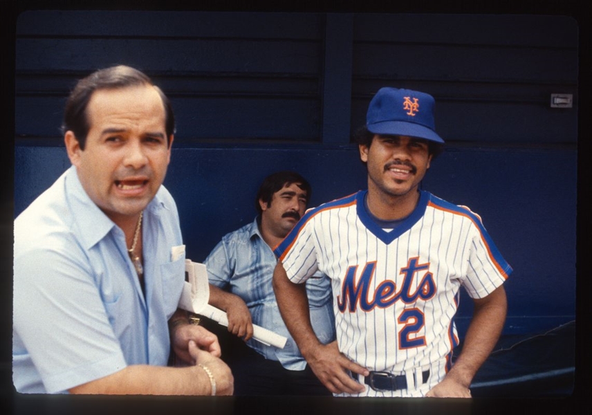 1983 New York Mets JOSE OQUENDO Original 35mm Slide Transparency