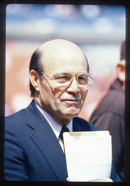 1986 JOE GARAGIOLA Broadcaster Original 35mm Slide Transparency Cardinals