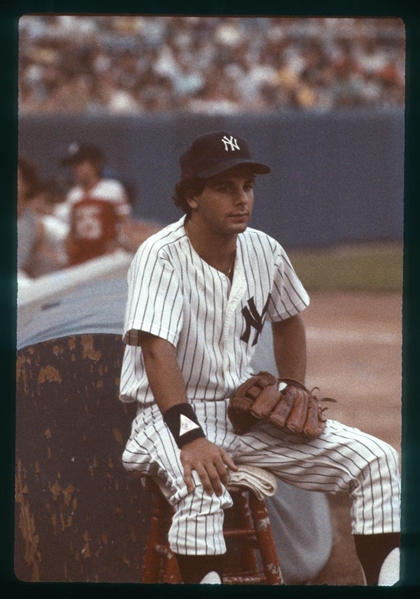 1983 New York Yankees BATBOY Original 35mm Slide Transparency
