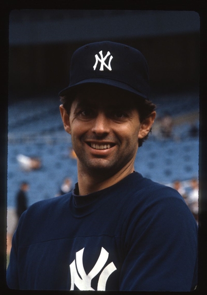 1982 New York Yankees ROY SMALLEY JR Original 35mm Slide Transparency