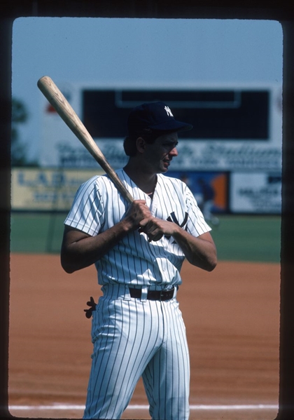 1984 New York Yankees ROY SMALLEY JR Original 35mm Slide Transparency