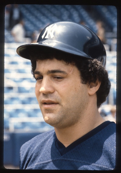 1983 New York Yankees RICK CERONE Original 35mm Slide Transparency