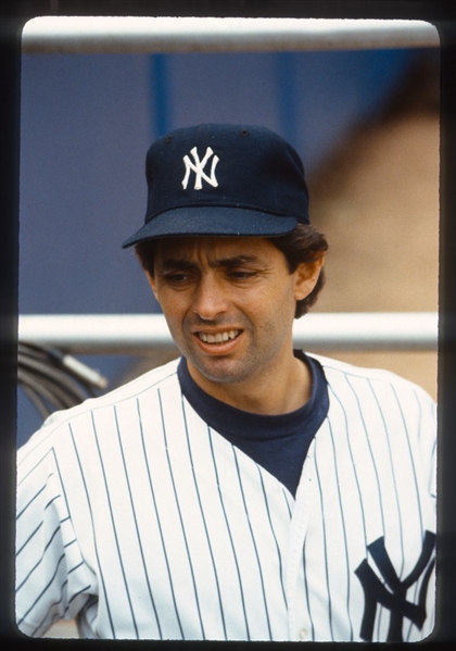 1982 New York Yankees ROY SMALLEY JR Original 35mm Slide Transparency