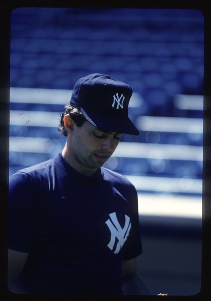 1982 New York Yankees ROY SMALLEY JR Original 35mm Slide Transparency
