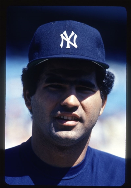 1982 New York Yankees BOBBY RAMOS Original 35mm Slide Transparency