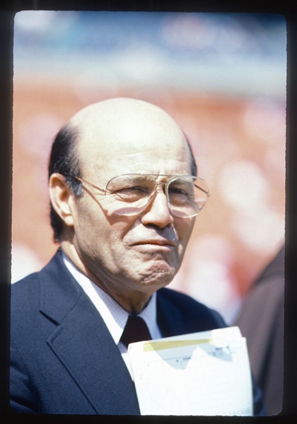 1986 JOE GARAGIOLA Broadcaster Original 35mm Slide Transparency Cardinals