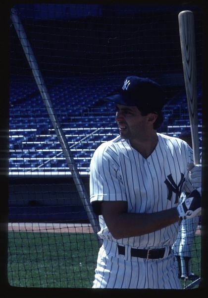 1982 New York Yankees ROY SMALLEY JR Original 35mm Slide Transparency