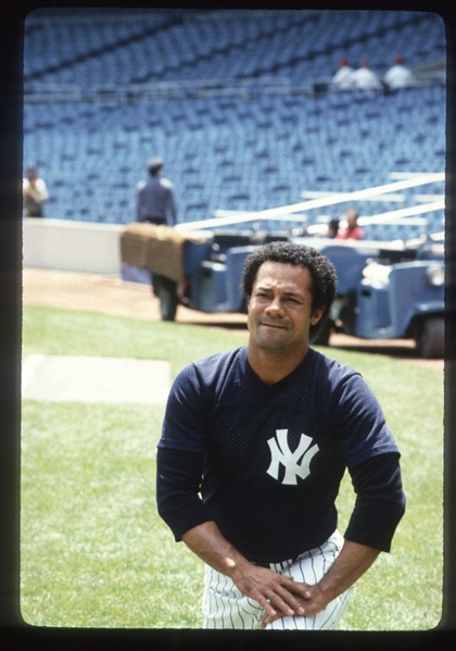 1983 New York Yankees ROY WHITE Original 35mm Slide Transparency