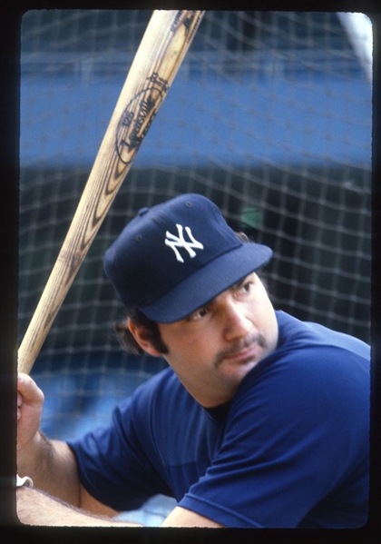 1982 New York Yankees STEVE BALBONI Original 35mm Slide Transparency