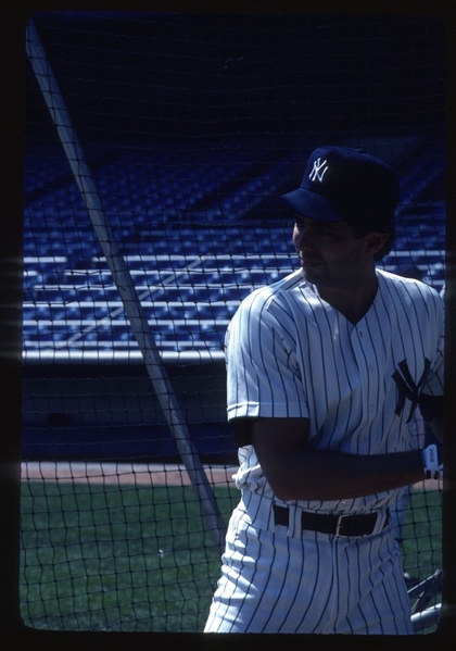 1982 New York Yankees ROY SMALLEY JR Original 35mm Slide Transparency