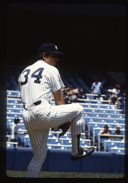 1982 New York Yankees DAVE LAROCHE Original 35mm Slide Transparency