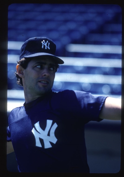 1982 New York Yankees ROY SMALLEY JR Original 35mm Slide Transparency
