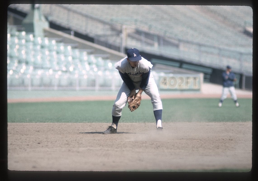 1963 World Series LEE WALLS Los Angeles Dodgers Original 35mm Slide Transparency