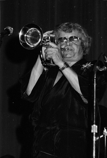 Strip of (4) 1970s MAYNARD FERGUSON Original 35mm Photo Negatives bn