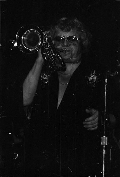 Strip of (4) 1970s MAYNARD FERGUSON Original 35mm Photo Negatives bn