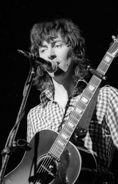 Strip of (6) 1970s AL STEWART Live Concert Original 35mm Photo Negatives bn