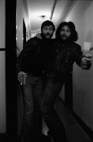 Strip of (4) 1970s AL STEWART & UNIDENTIFIED Original 35mm Photo Negatives bn