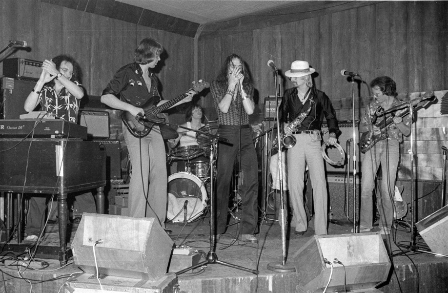 1970s THE JAMES MONTGOMERY BAND Original 35mm Photo Negative BLUES BAND bn