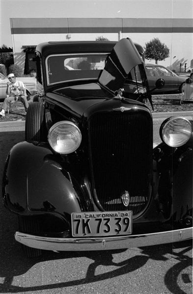 Lot of (6) 1990s CLASSIC CAR & MOTORCYCLE SHOW Original 35mm Photo Negatives bn
