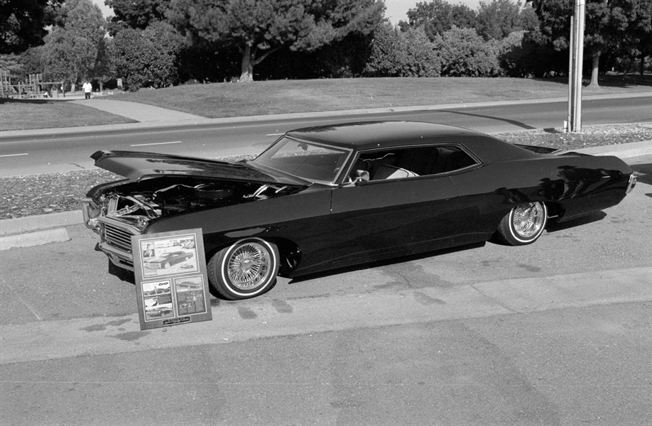 Lot of (6) 1990s CLASSIC CAR & MOTORCYCLE SHOW Original 35mm Photo Negatives bn