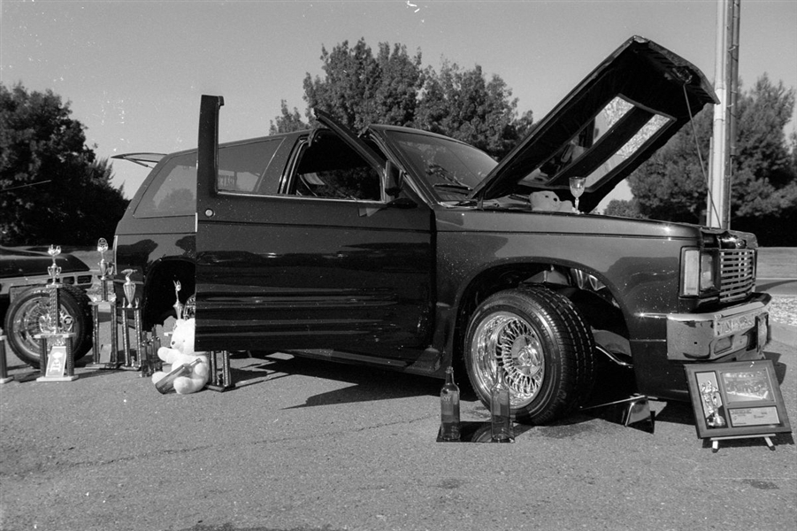 Lot of (6) 1990s CLASSIC CAR & MOTORCYCLE SHOW Original 35mm Photo Negatives bn