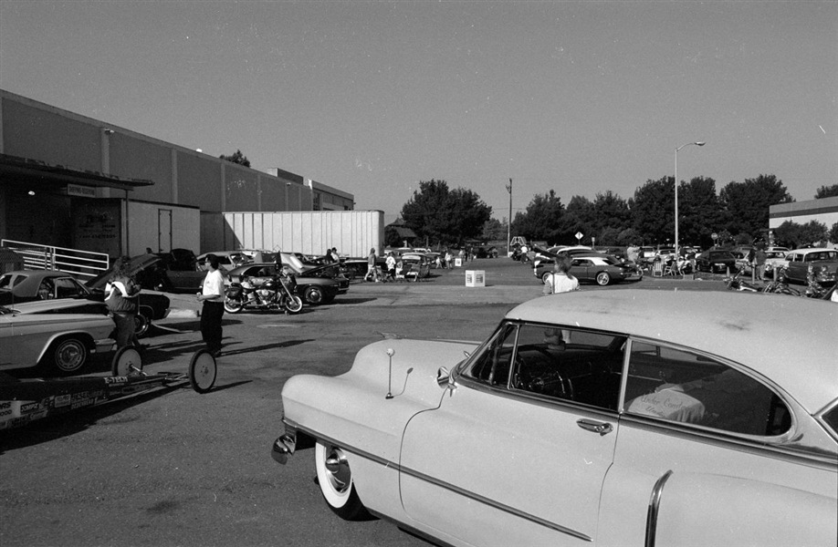 Lot of (6) 1990s CLASSIC CAR & MOTORCYCLE SHOW Original 35mm Photo Negatives bn