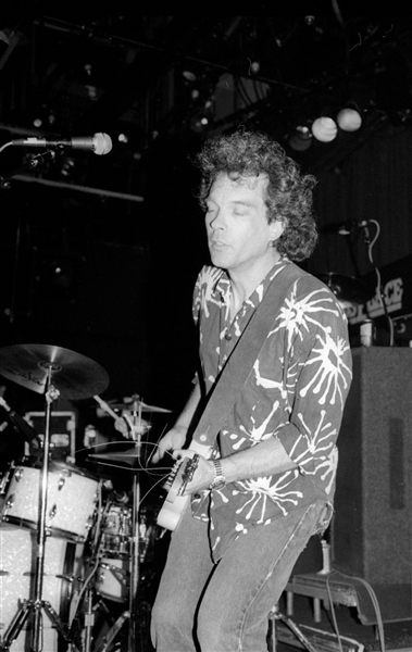1980s PETER BLOSSOM Of UNIDENTIFIED BAND Original 35mm Photo Negative bn