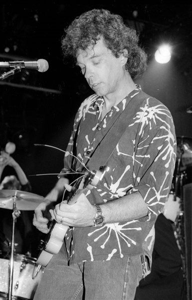 1980s PETER BLOSSOM Of UNIDENTIFIED BAND Original 35mm Photo Negative bn