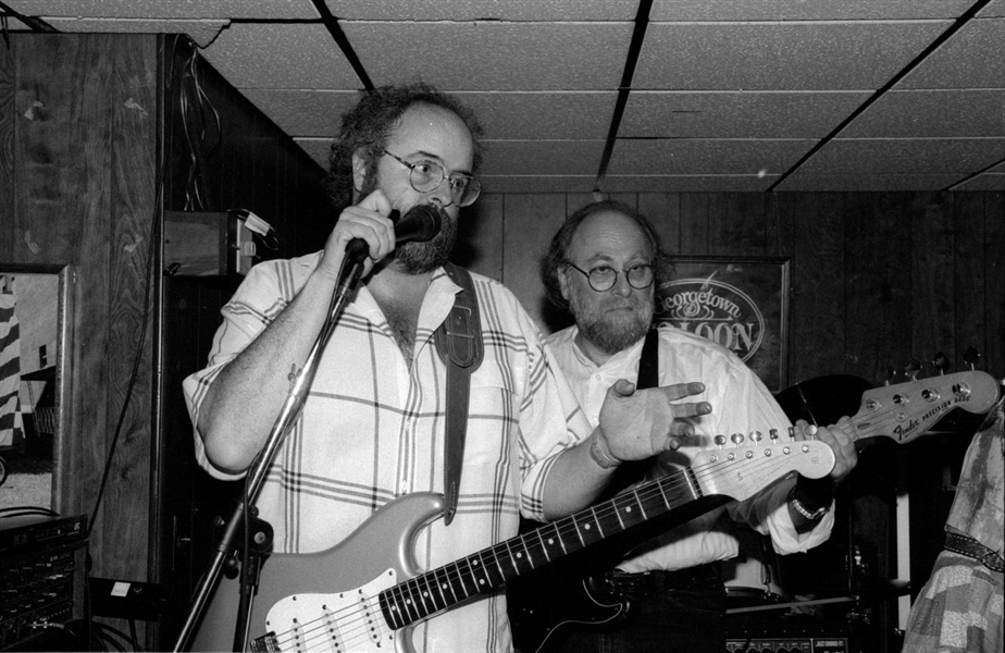 1980s HARVEY BROOKS Live @ Georgetown Saloon Original 35mm Photo Negative bn