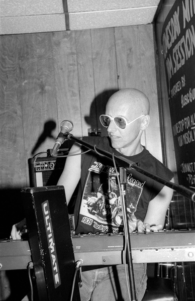 1980s BOB LEINBACH Live @ Georgetown Saloon Original 35mm Photo Negative ORLEANS