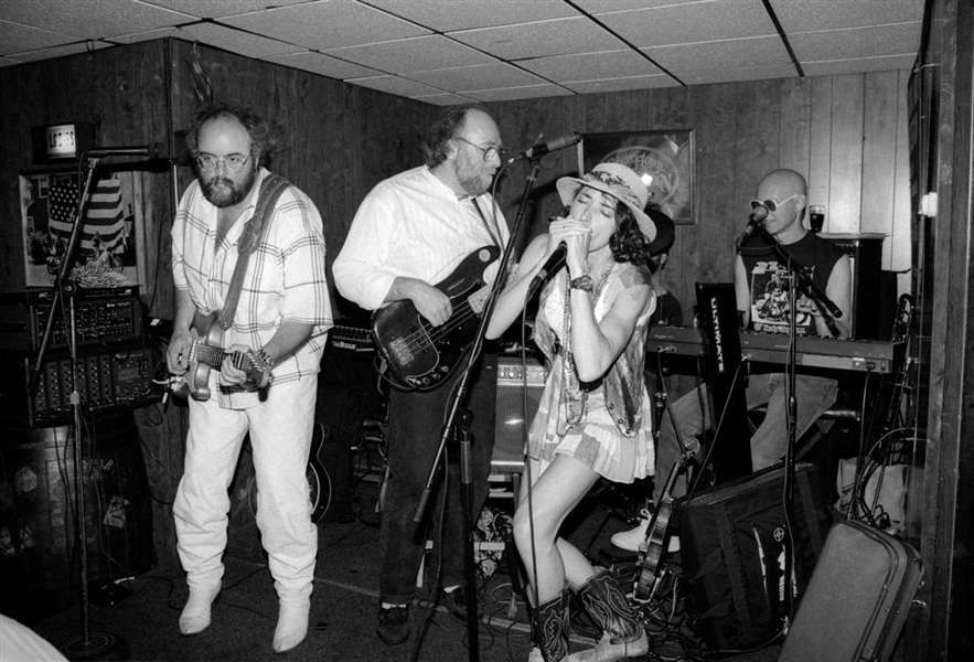 1980s HARVEY BROOKS, BOB LEINBACH & MINDY JOSTYN Live Original 35mm Negative