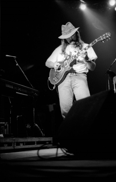 1990s THE ALLMAN BROTHERS - DICKEY BETTS Original 35mm Photo Negative bn