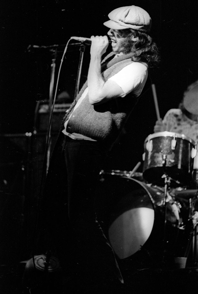 Strip of (4) 1970s UNIDENTIFIED BAND Original 35mm Photo Negatives bn