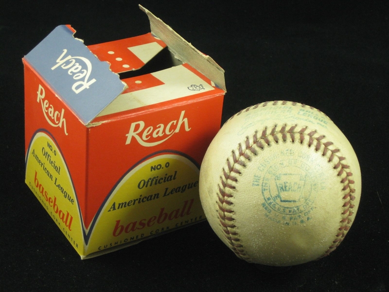 1960-69 Official American League Baseball (Joseph Cronin) Game Used
