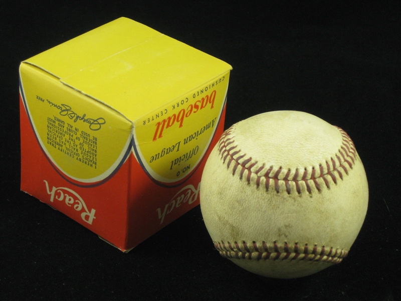 1960-69 Official American League Baseball (Joseph Cronin) Game Used