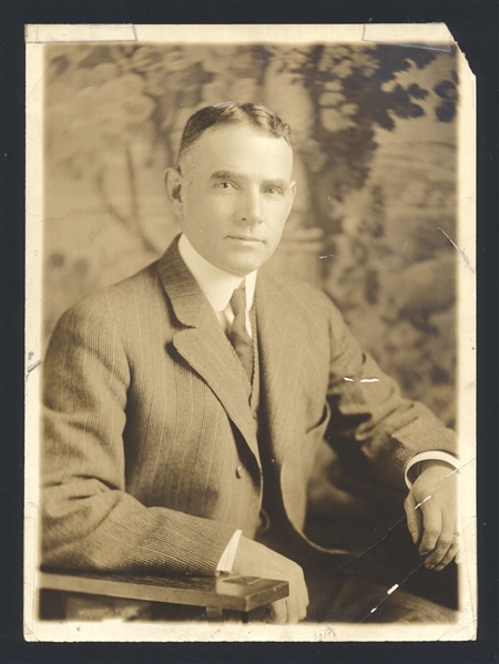1908 New York Yankees CLARK GRIFFITH Portrait Original Photo HOF