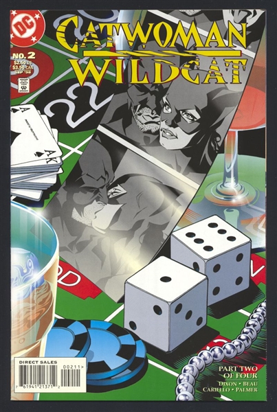 Catwoman/Wildcat #2 NM 1998 DC Brian Stelfreeze Cover Comic Book