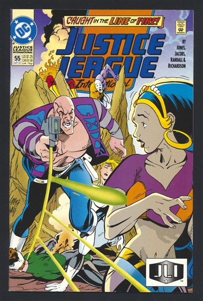 Justice League International #55 VF 1993 DC Comic Book