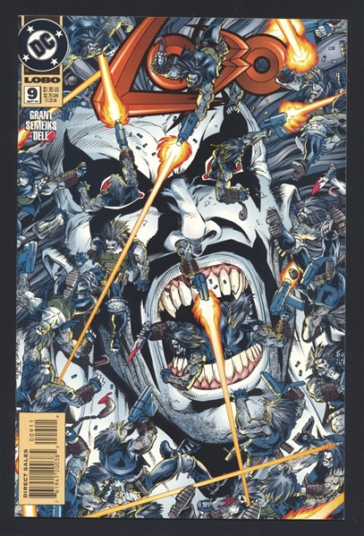 Lobo #9 NM 1994 DC Losers p3 Comic Book