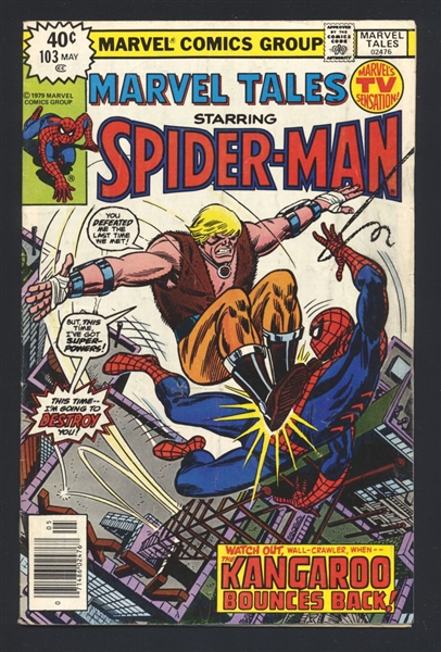 Marvel Tales (V2) #103 G 1979 Marvel Amazing Spider-Man #126 Comic Book
