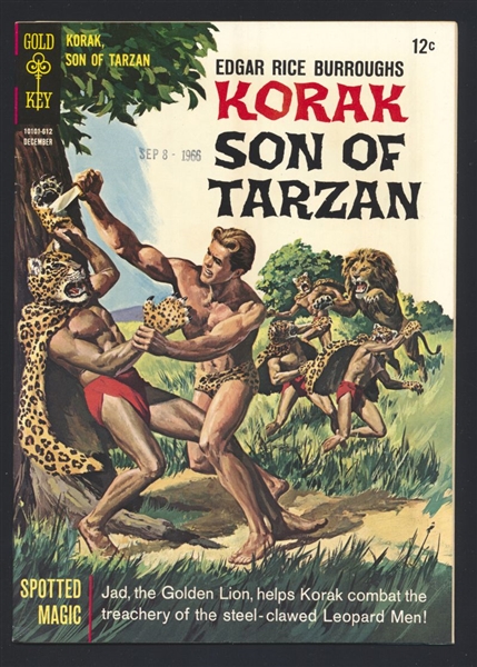 Korak, Son of Tarzan #15 VF 1966 Gold Key Comic Book