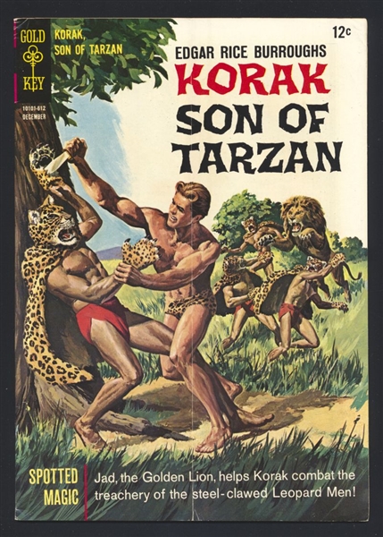 Korak, Son of Tarzan #15 VG 1966 Gold Key Comic Book