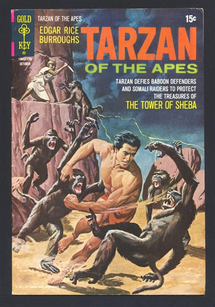 Tarzan #204 VF 1971 Gold Key Comic Book