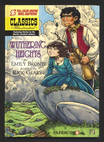 Classics Illustrated V14: Wuthering Heights HC NM 2011 Papercutz Comic Book