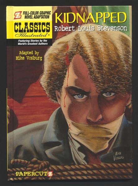 Classics Illustrated V16: Kidnapped HC NM 2012 Papercutz Comic Book