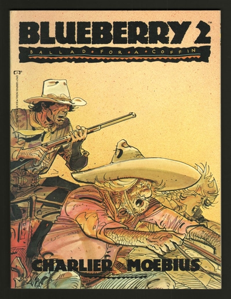 Blueberry V2: Ballad For A Coffin SC NM 1989 Epic Moebius Comic Book