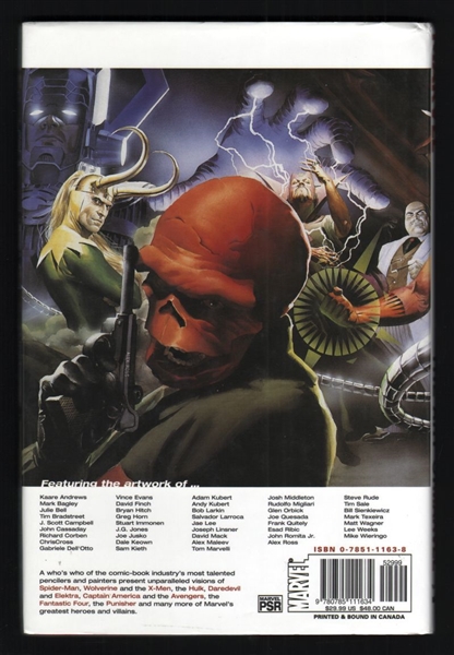 The Art of Marvel V1 HC NM 2003 Marvel Comic Book
