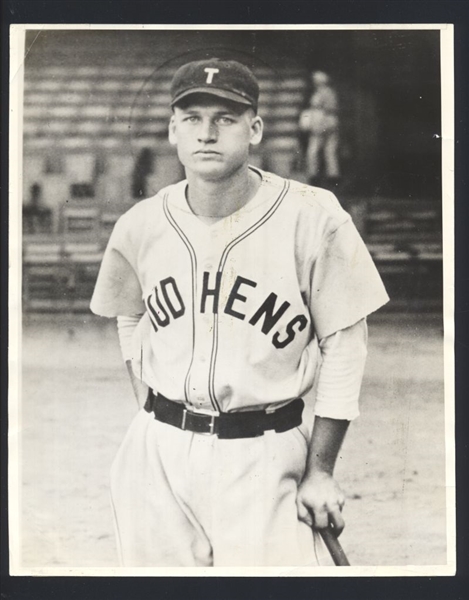 1939 Toledo Mud Hens Minor League BENNY McCOY Original Photo