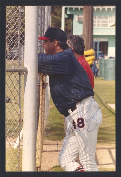 JIM FREGOSI 1987-88 Chicago White Sox SIGNED Photo (d.2014)